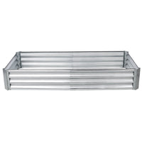 Galvanized Planter Bed,Galvanized Raised Garden Bed Kit, Galvanized Planter Raised Garden Boxes Outdoor, Square Large Metal Raised Garden Beds for Vegetables,4*3*1 ft