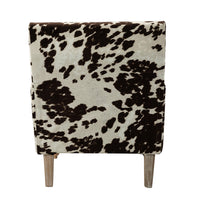 Asiab armchair-Cowhide print