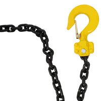 Lever Chain Hoist 1 1/2 Ton 3300LBS Capacity 10 FT Chain Come Along with Heavy Duty Hooks Ratchet Lever Chain Block Hoist Lift Puller