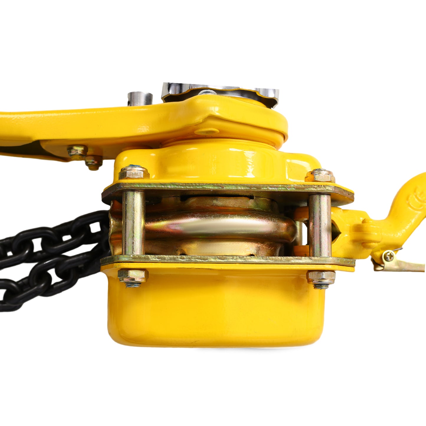 Lever Chain Hoist 1 1/2 Ton 3300LBS Capacity 10 FT Chain Come Along with Heavy Duty Hooks Ratchet Lever Chain Block Hoist Lift Puller