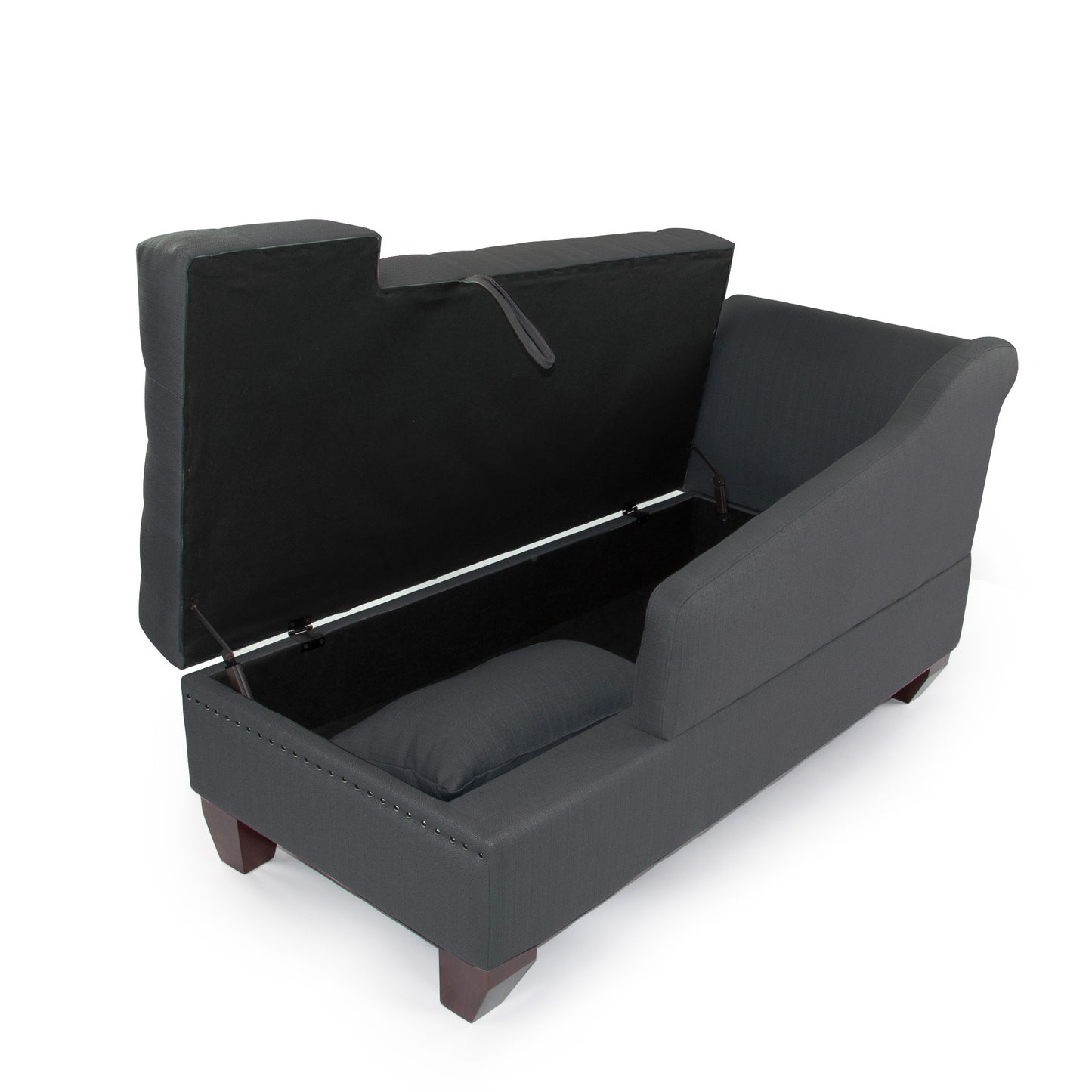 CHAISE LOUNGE in Slate Black