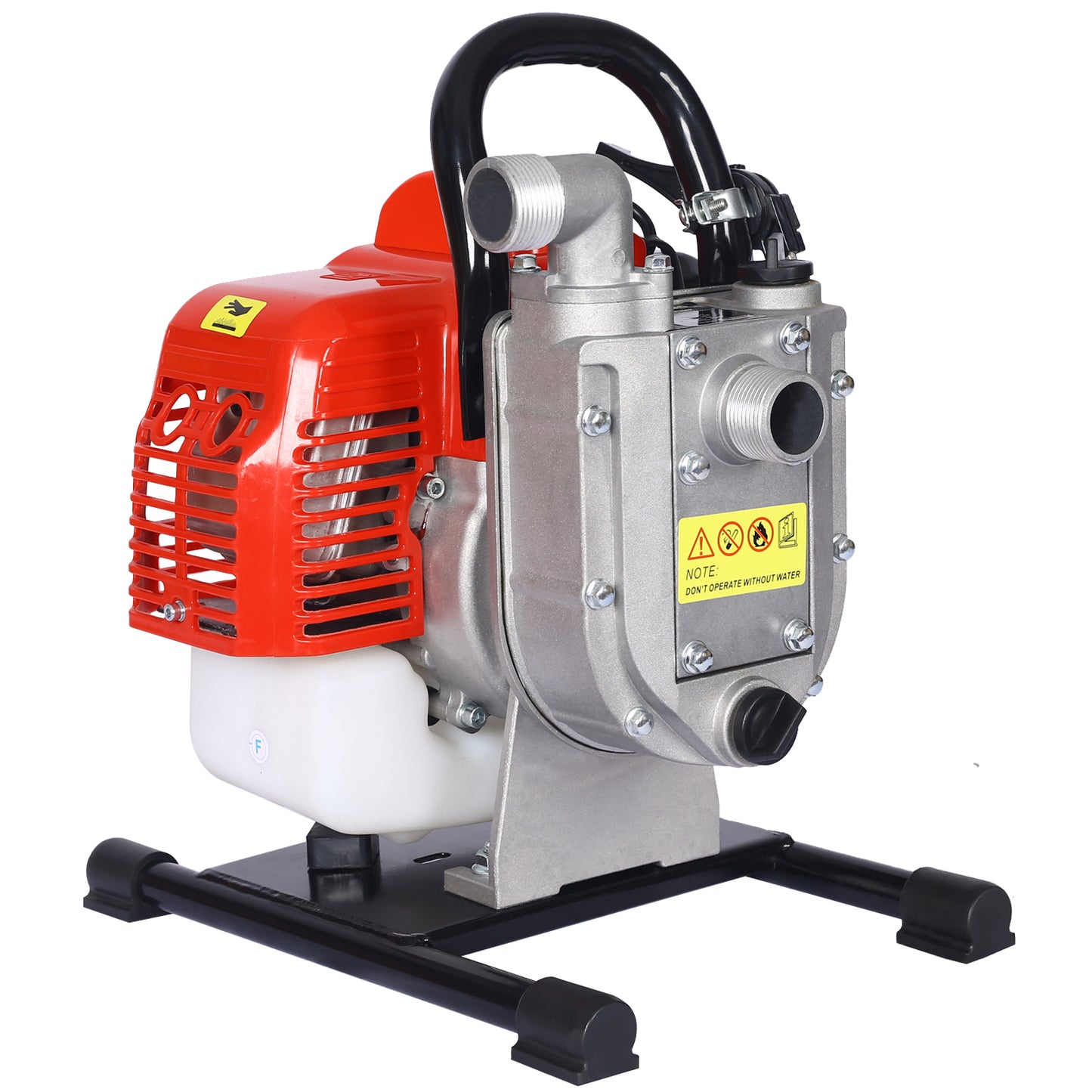 gasoline water pump,2s troke portable gas powered water transfer pump ,33cc 1.2HP 1inch