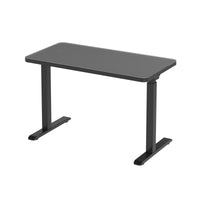 Glass tabletop standing desk
Black