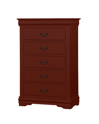 ACME Louis Philippe Chest in Cherry 23756