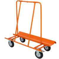 Heavy Duty Drywall Sheet Cart & Panel Dolly 1800lbs load capacity,panel service cart ,casters with brake