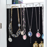 Full Length Mirror 360° Swivel Jewelry Cabinet