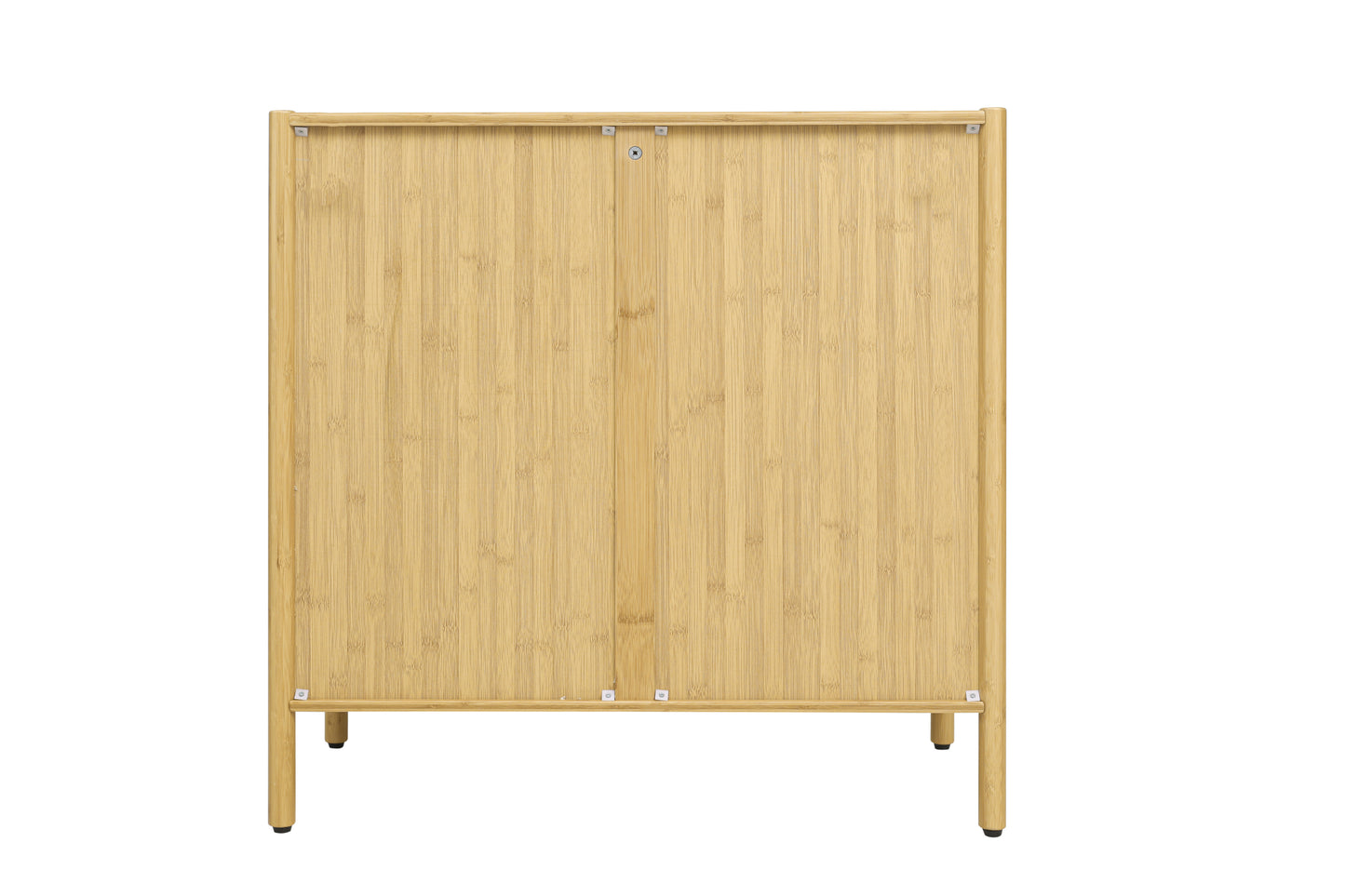 Bamboo 2 door cabinet, Buffet Sideboard Storage Cabinet, Buffet Server Console Table, Accent Cabinet, for Dining Room, Living Room, Kitchen, Hallway