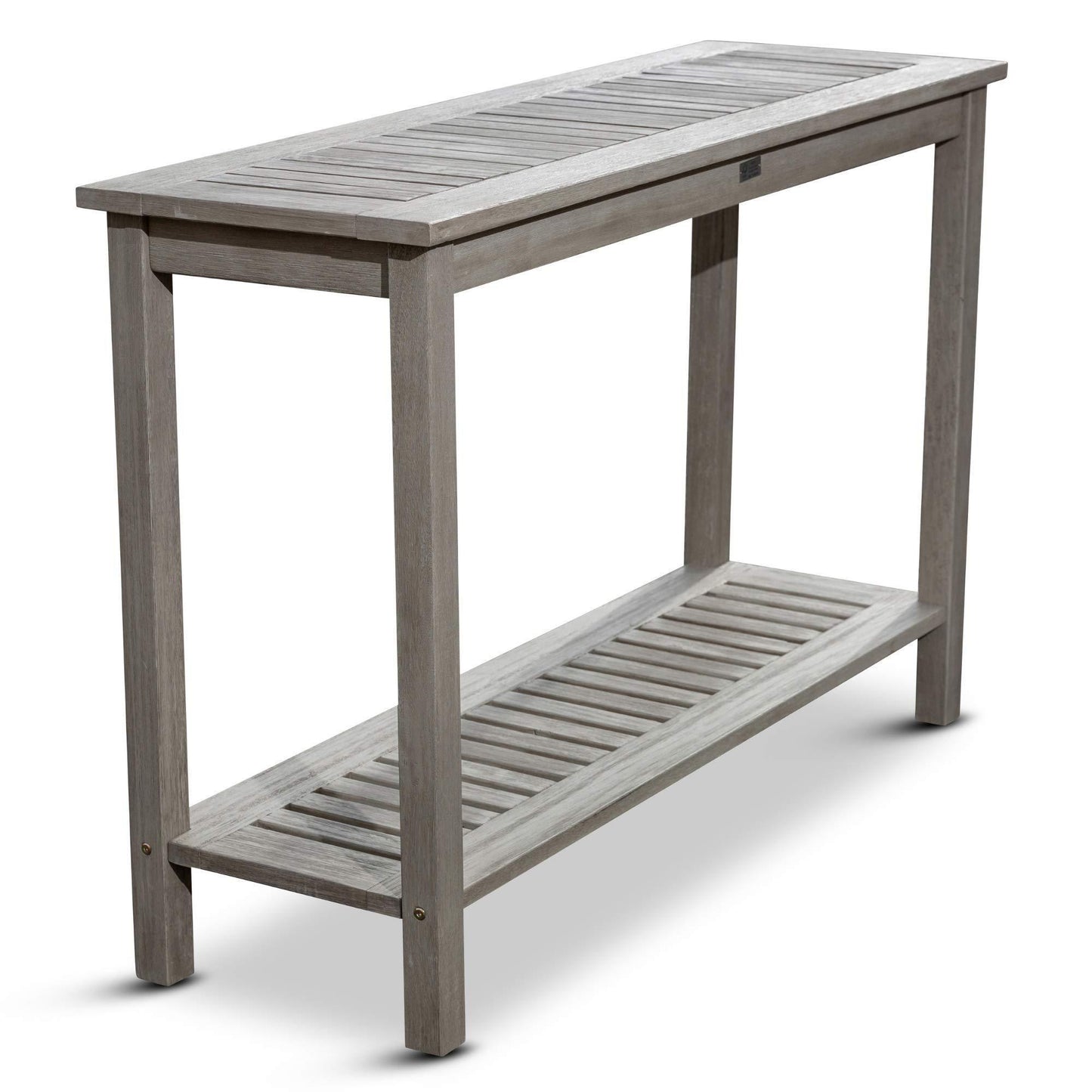 Eucalyptus Console Table, Driftwood Gray