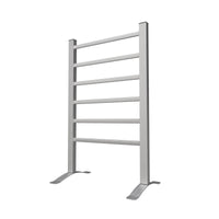 Electric Heated Towel Rack for Bathroom, Wall Mounted Towel Warmer, 6 Stainless Steel Bars Drying Rack