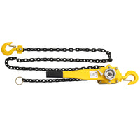 Lever Chain Hoist 1 1/2 Ton 3300LBS Capacity 10 FT Chain Come Along with Heavy Duty Hooks Ratchet Lever Chain Block Hoist Lift Puller