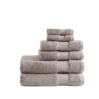 Cotton 6 Piece Bath Towel Set