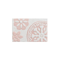 Medallion Cotton Tufted Bath Rug