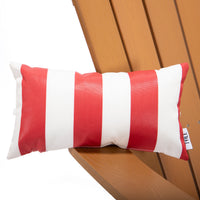 TALE Adirondack Chair Backyard Furniture Painted Seat Pillow Red Ban on Amazon