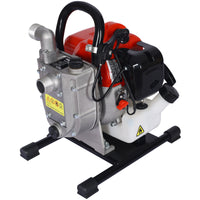 gasoline water pump,2s troke portable gas powered water transfer pump ,33cc 1.2HP 1inch