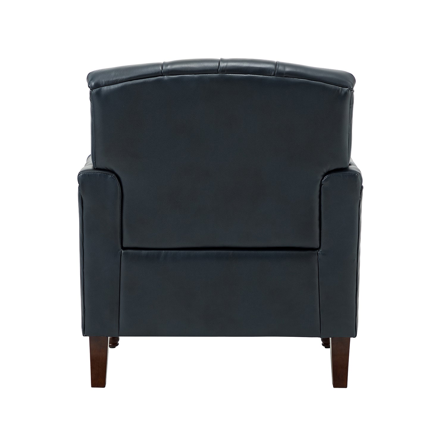 Bertram Genuine Leather Armchair NAVY