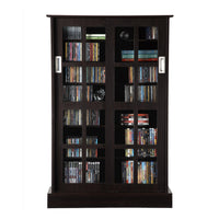 Cabinet- Atlantic Windowpane Media 576/Espresso