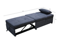 OTTOMAN, CHAIR & SOFA  BED, LOUNGE 4 IN 1, SINGLE FUTON/SOFABED, SINGLE CHAIR, OTTOMAN, LOUNGE