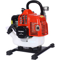 gasoline water pump,2s troke portable gas powered water transfer pump ,33cc 1.2HP 1inch