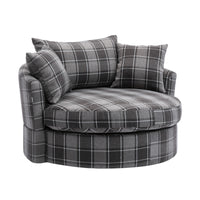 Modern  Akili swivel accent chair  barrel chair  for hotel living room / Modern  leisure chair (notice :contact us for more detail )