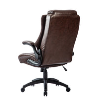 Big & Tall 400lb Ergonomic Leather Office Chair Executive Desk Chair