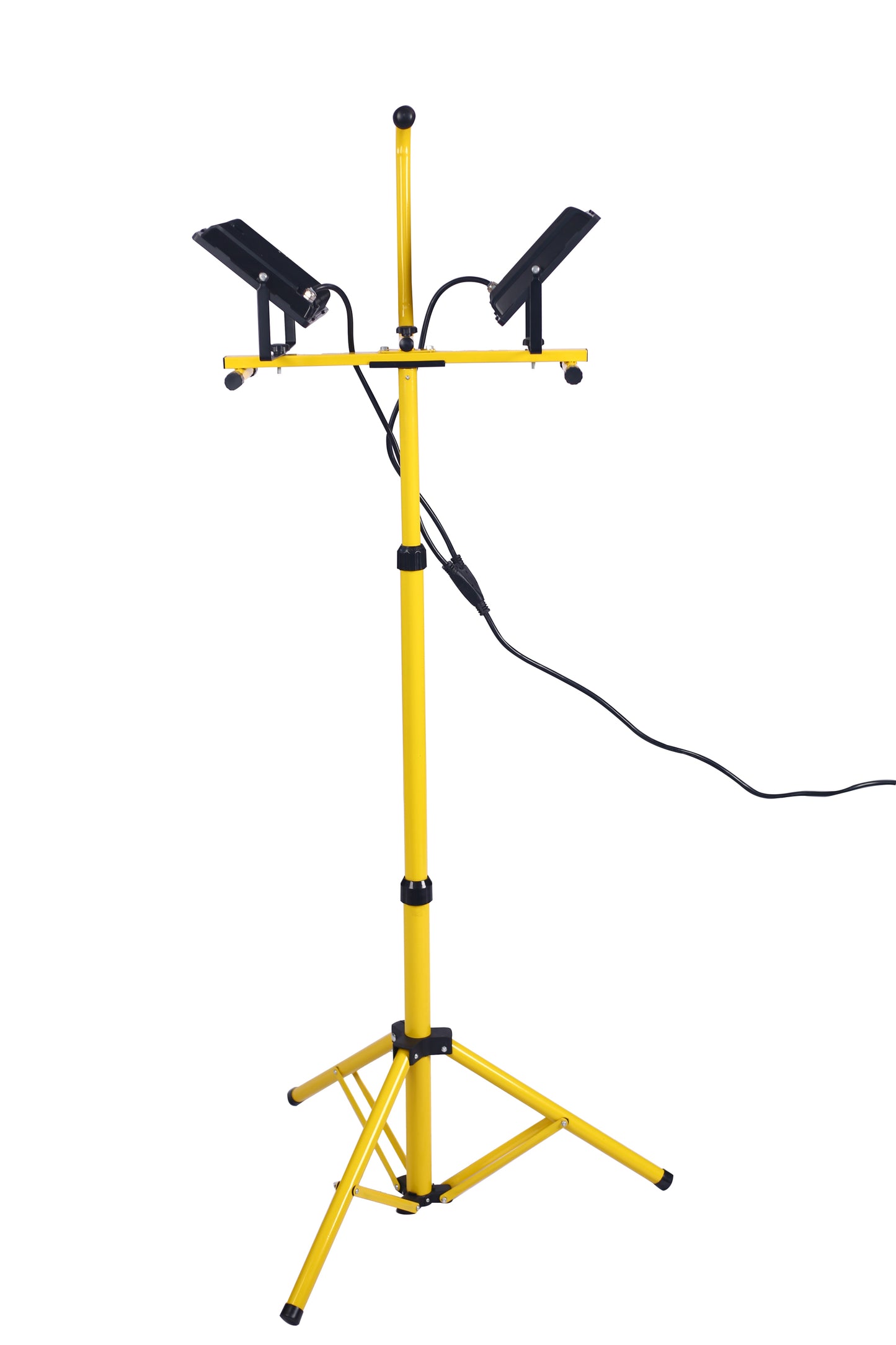 10,000 Lumen  LED Work Light , Dual head,Telescoping Adjustable Tripod Stand, Rotating Lamps