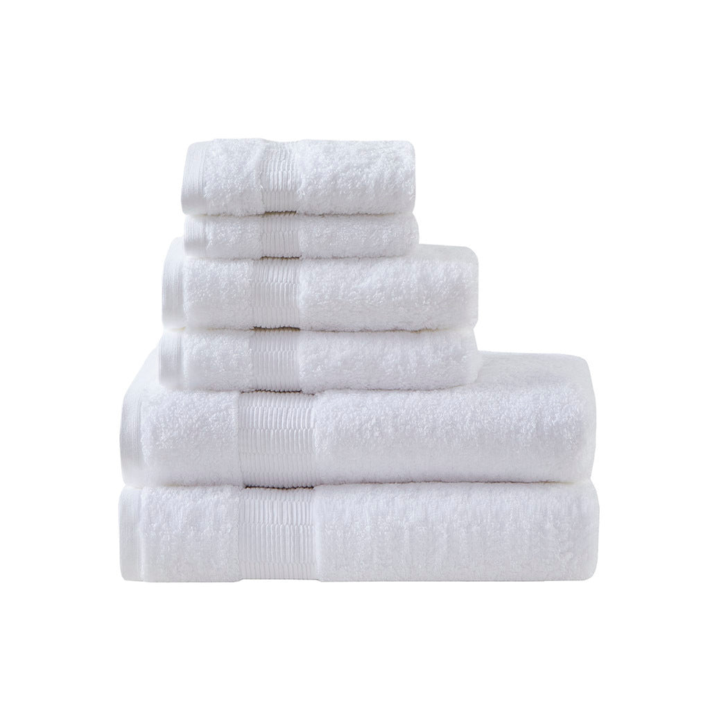 100% Egyptian Cotton 6 Piece Towel Set