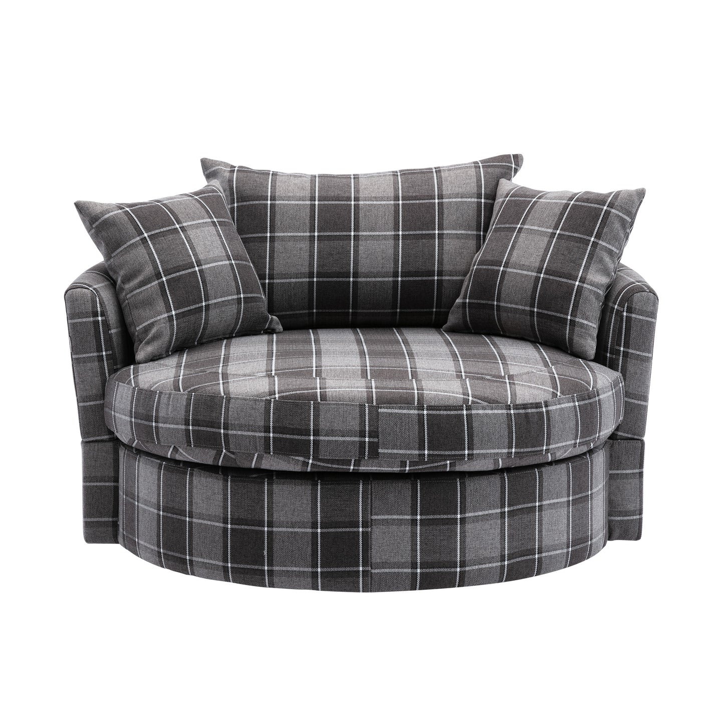 Modern  Akili swivel accent chair  barrel chair  for hotel living room / Modern  leisure chair (notice :contact us for more detail )