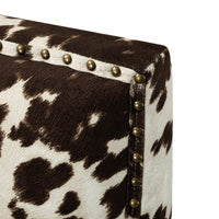 Asiab armchair-Cowhide print