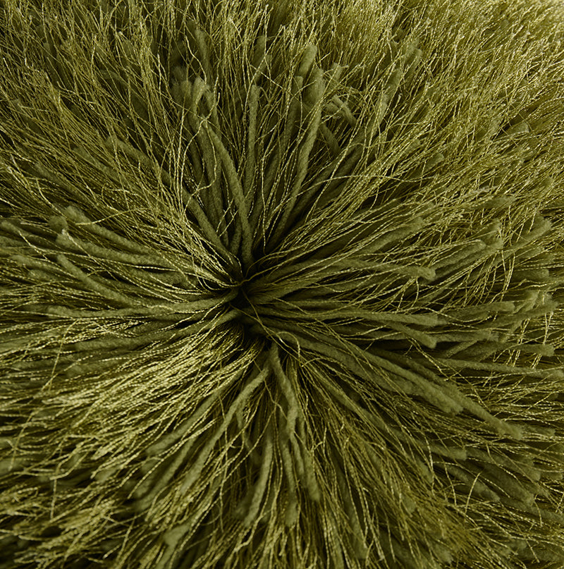 "Decorative" Shaggy Pillow (18-in x 18-in)