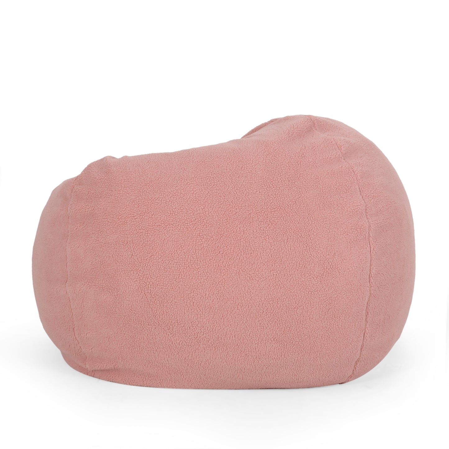 Enger Shearling 3 Foot Bean Bag, Lavender Pink