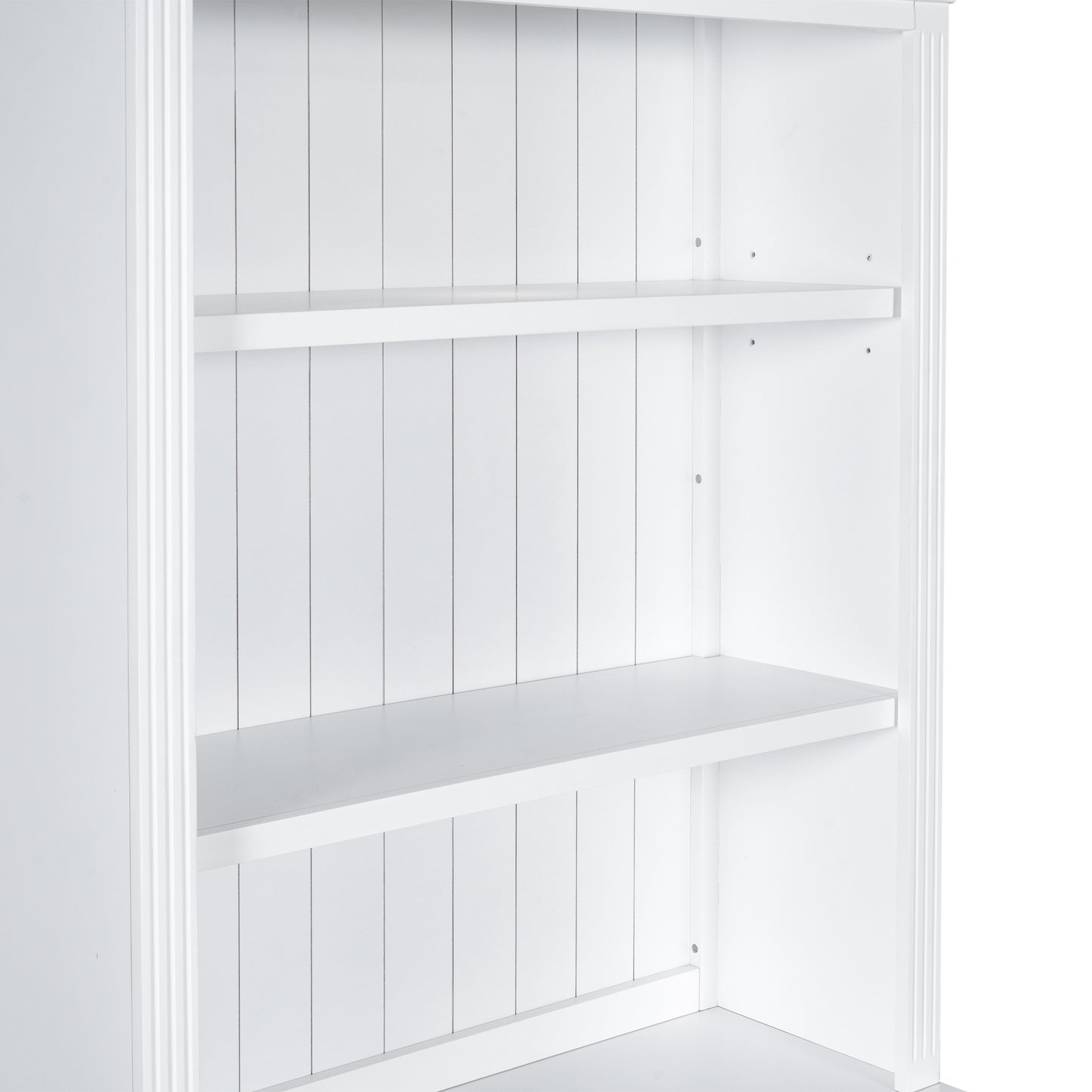 83.4"Tall Bookshelf with LED Lighting, Modern Bookcase with 2 Doors and 1 Drawer,Storage Bookcase with Open Shelves for Living Room,Bedroom,Home Office,White