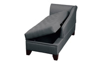 CHAISE LOUNGE in Slate Black