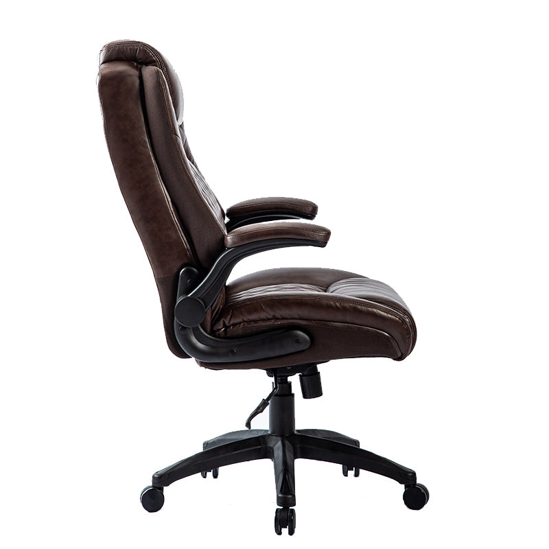 Big & Tall 400lb Ergonomic Leather Office Chair Executive Desk Chair