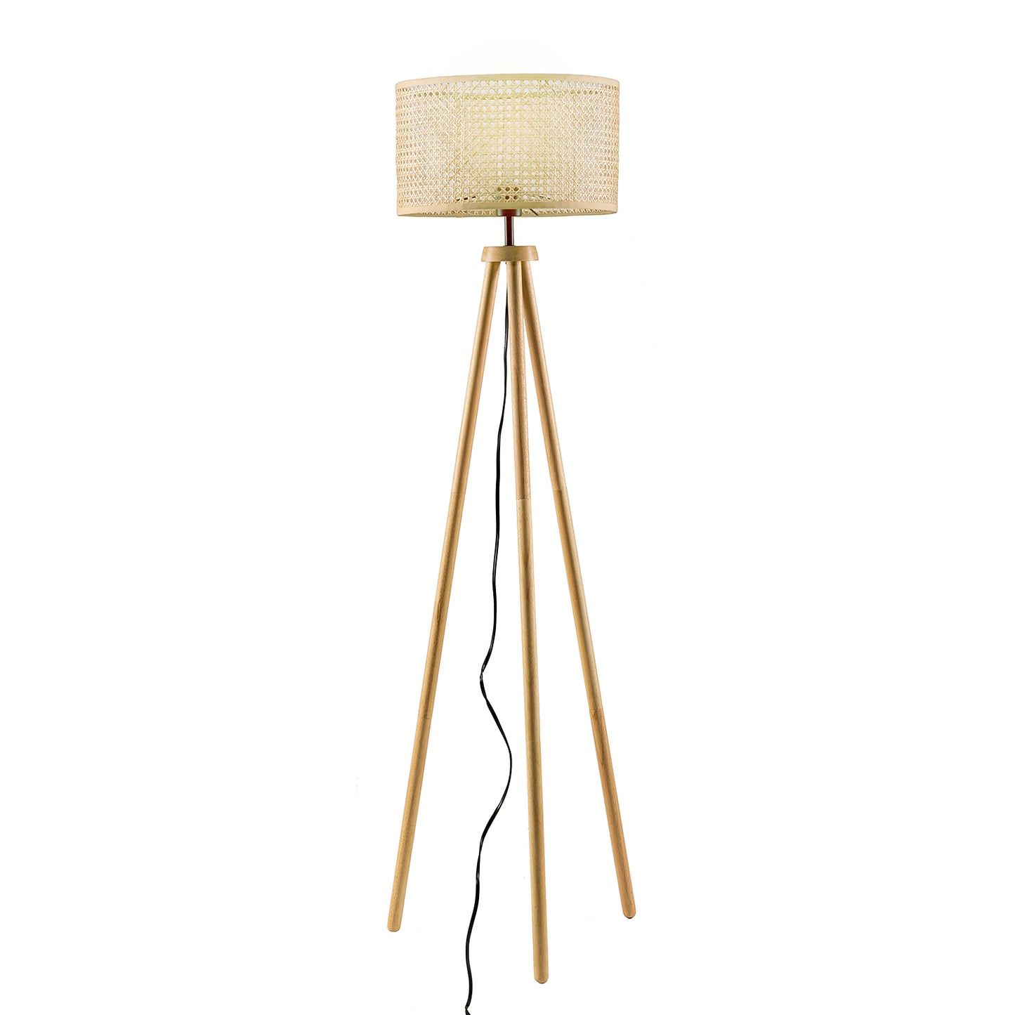 Sulawesi Rattan 58.5" Floor Lamp,Natural