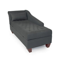 CHAISE LOUNGE in Slate Black