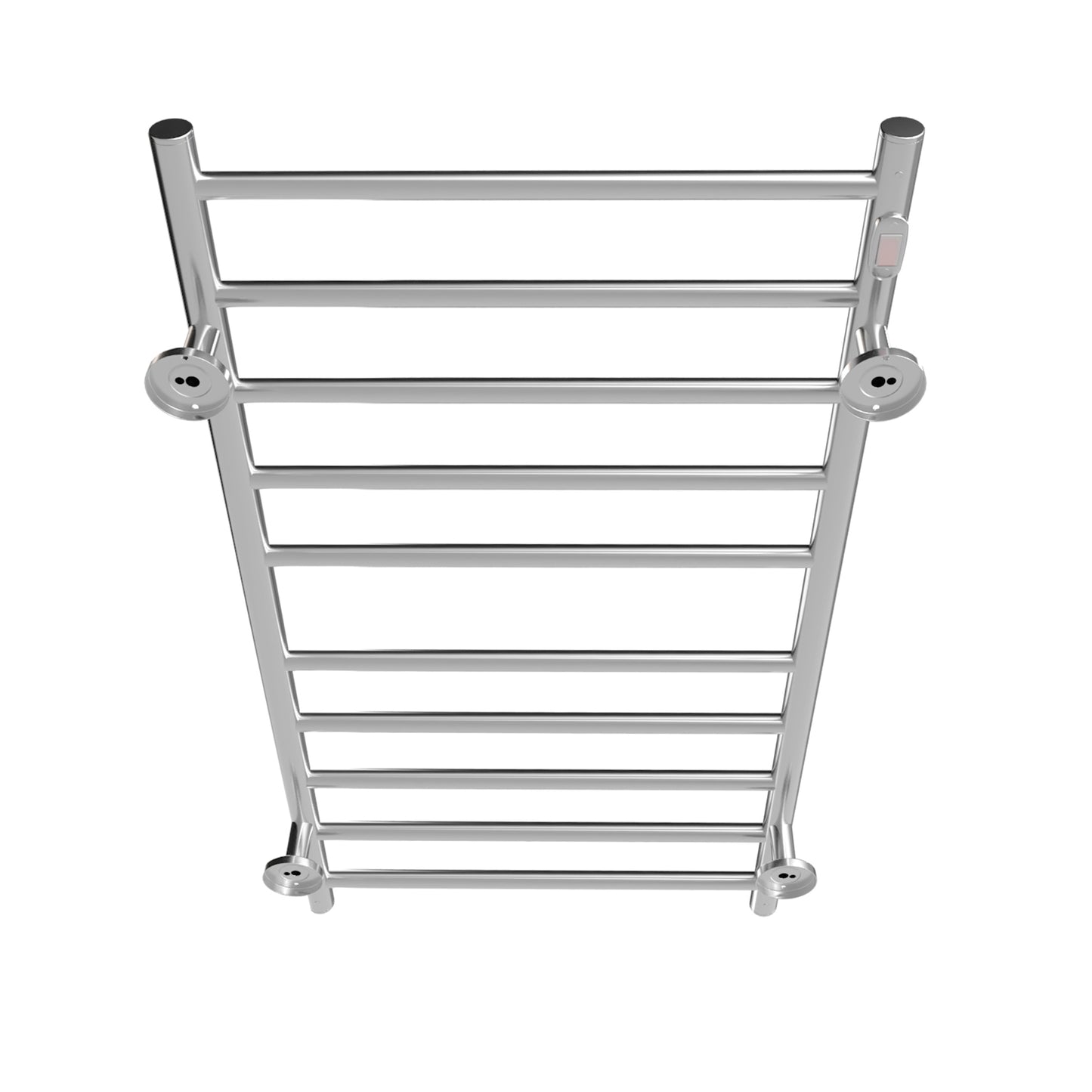 Electric Heated Towel Rack for Bathroom, Wall Mounted Towel Warmer, 10 Stainless Steel Bars Drying Rack