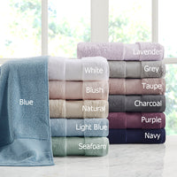 Cotton 6 Piece Bath Towel Set