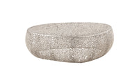 T3601-50 Oval Coffee Table Silver