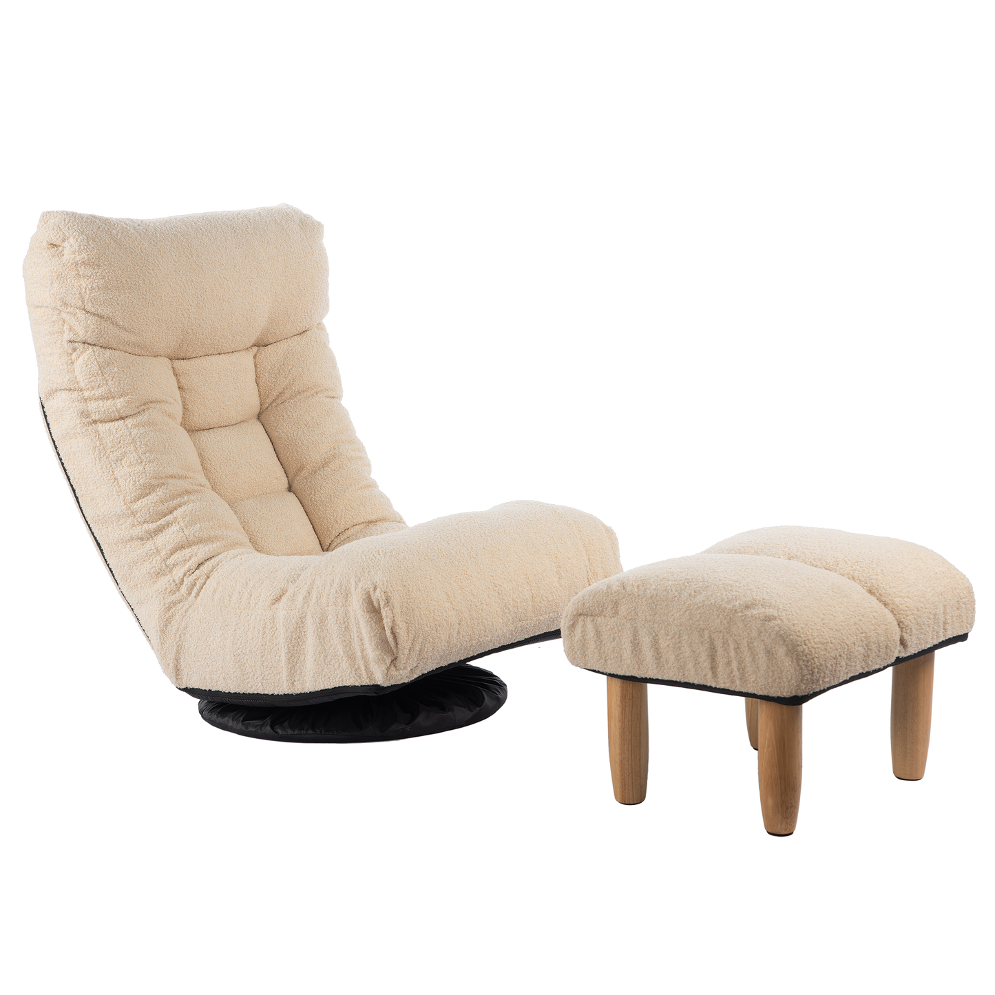 Single sofa reclining chair Japanese chair lazy sofa tatami balcony reclining chair leisure sofa adjustable chair