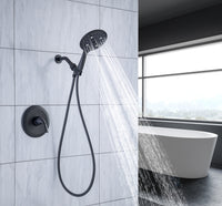 6 In. Detachable Handheld Shower Head Shower Faucet Shower System