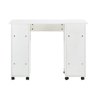 Home Office Computer Desk Table with Drawers White 41.73‘’L 17.72\'\'W 31.5\'\'H