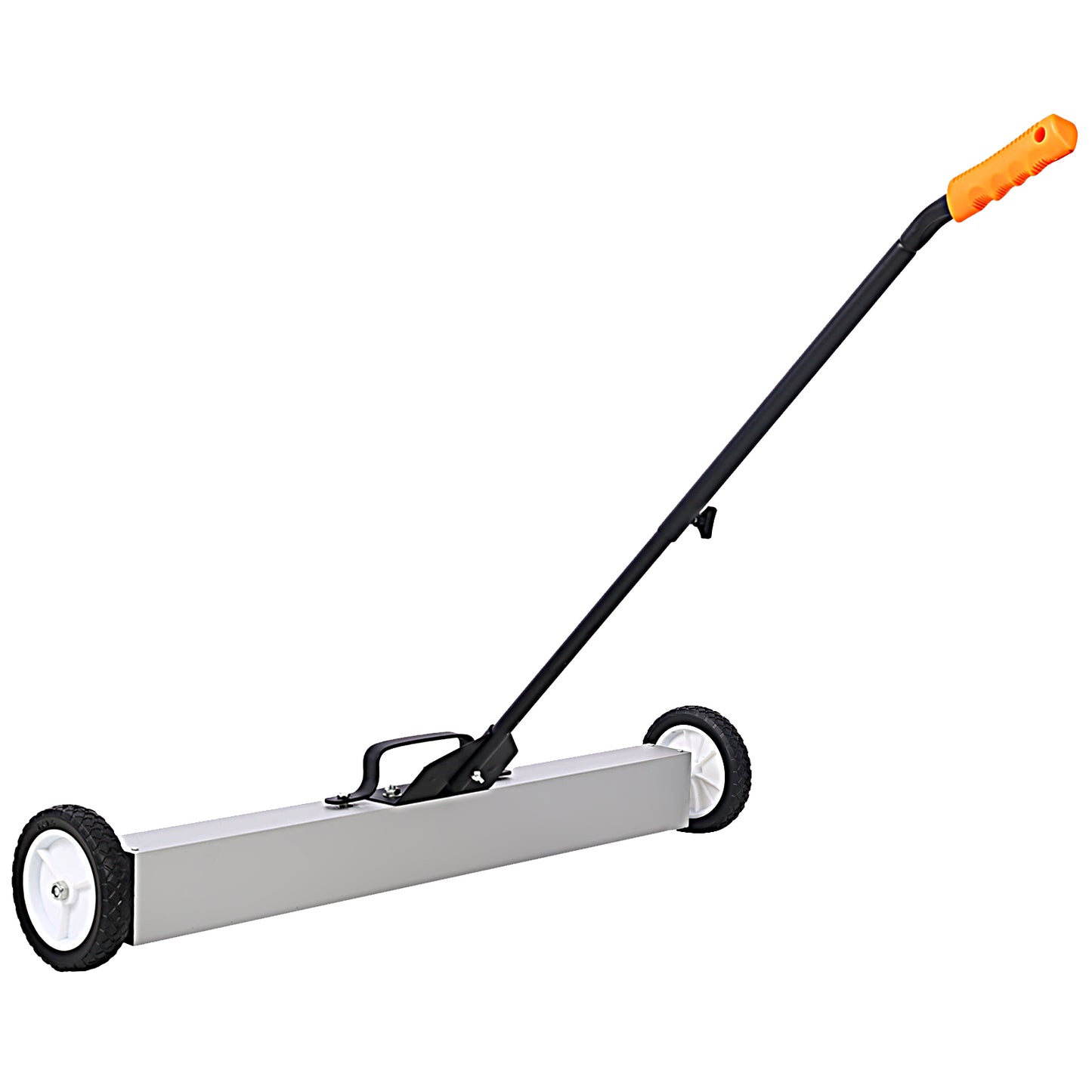 36"  Rolling Magnetic Pick-Up Sweeper, Heavy Duty Push-Type with Release, for Nails Needles Screws Collection,30 Pound Capacity