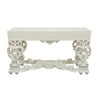 ACME Adara SOFA TABLE Antique White Finish LV01219