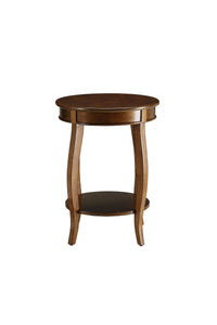 ACME Aberta Side Table in Walnut 82789