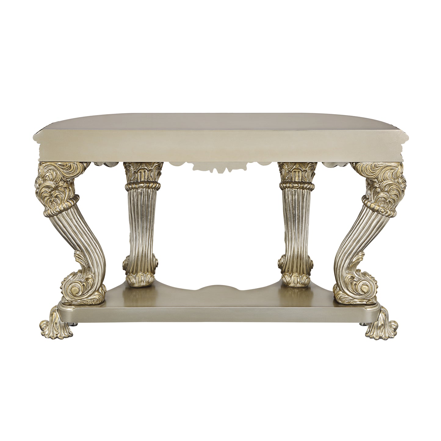 ACME Danae SOFA TABLE Champagne & Gold Finish LV01204