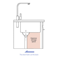 27 Inch Farmhouse Kitchen Sink - 27"x21"x10" Stainless Steel Apron Front Farmhouse Sink 10 Inch Deep 16 Gauge Single Bowl Kitchen Sink Basin