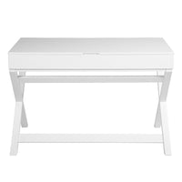 Lift Desk with 2 Drawer Storage, Computer Desk with Lift Table Top, Adjustable Height Table for Home Office, Living Room,white