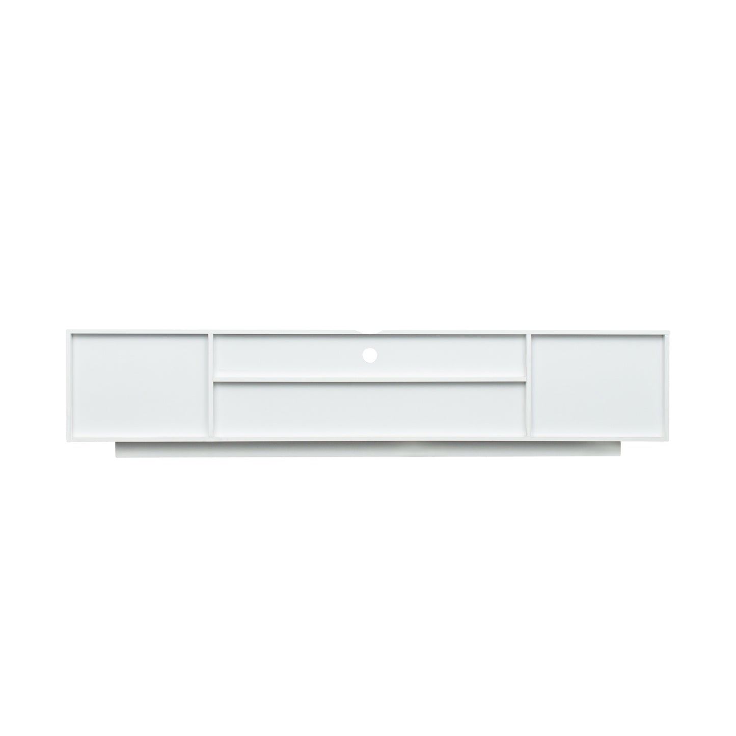 TV Cabinet Wholesale, White TV Stand with Lights, Modern LED TV Cabinet with Storage Drawers, Living Room Entertainment Center Media Console Table