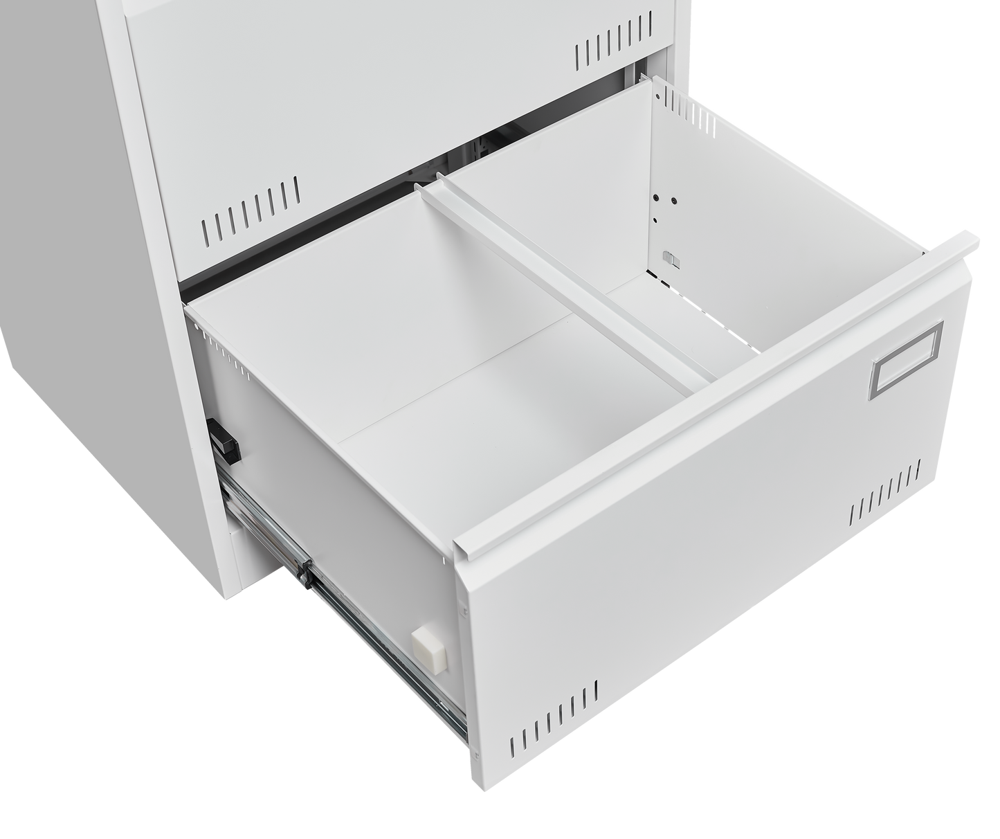 Filing Cabinet Lateral File Cabinet 3 Drawer, White Filing Cabinets with Lock, Locking Metal File Cabinets Three Drawer Office Cabinet for Legal/Letter/A4/F4 Home Offic