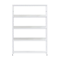 [VIDEO] 5-Tier Home Office Bookcase Open Bookshelf Storage Large 5 Shelf Bookshelf Furniture with Metal Frame, White